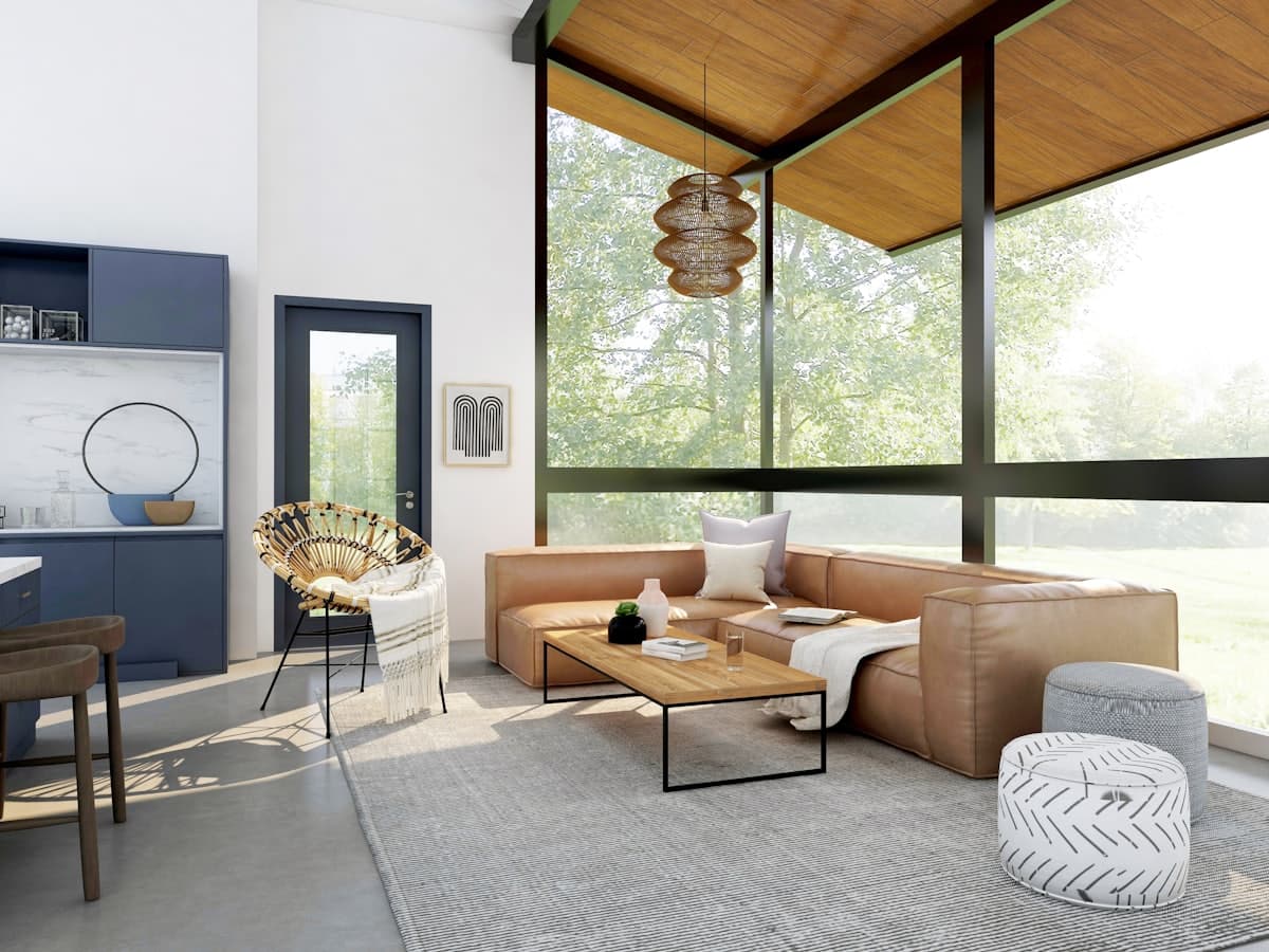 A bright, freshly cleaned West Michigan living space